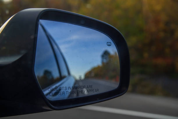istock Objects in Mirror are closer than they appear 1181449562