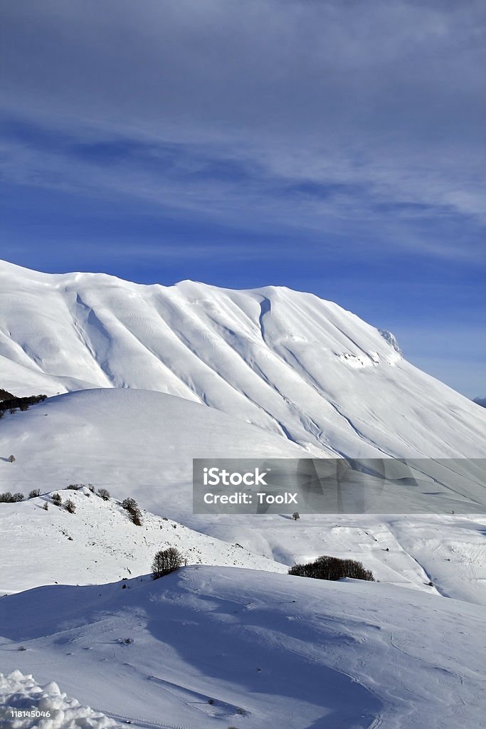 Zimowy krajobraz - Zbiór zdjęć royalty-free (Apeniny)