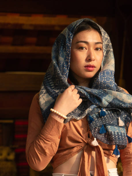 istock Woman with headscarf 1181452833
