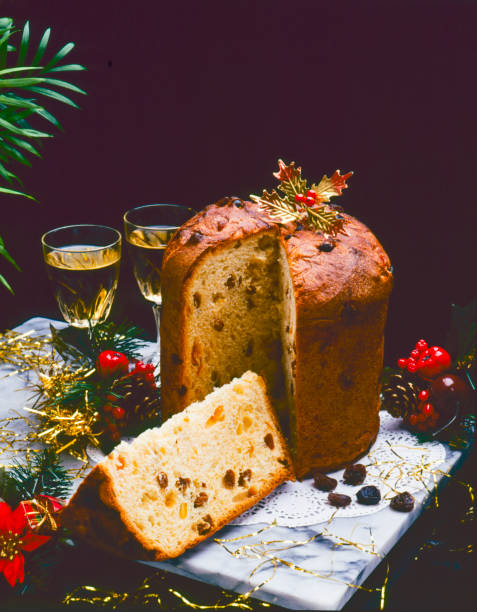 Traditional Christmas Foods. stock photo