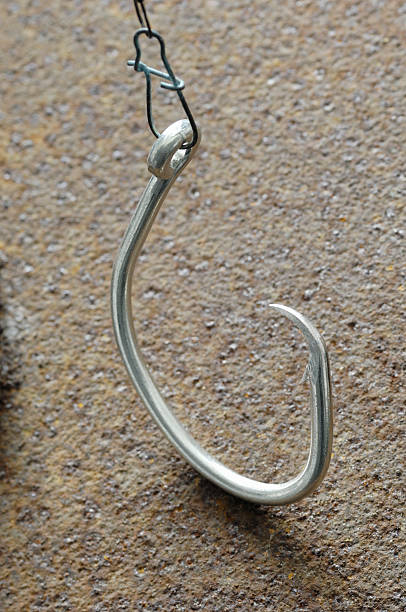 istock Large fishing hook 118145454