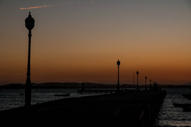 istock Sunset and Pier in Buzios 1181457458