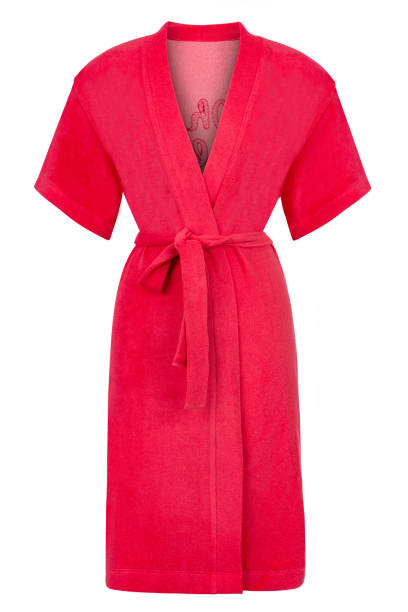 istock Red Morning Gown 1181458297