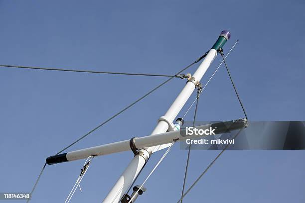 Sailboat Mast Stock Photo - Download Image Now - Blue, Clear Sky, Color Image