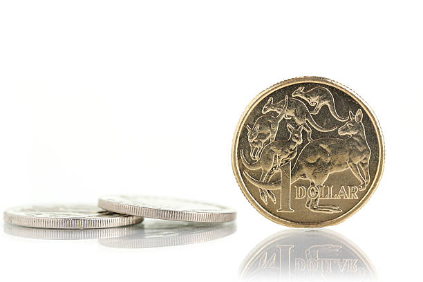 Valuta australiana. - foto stock