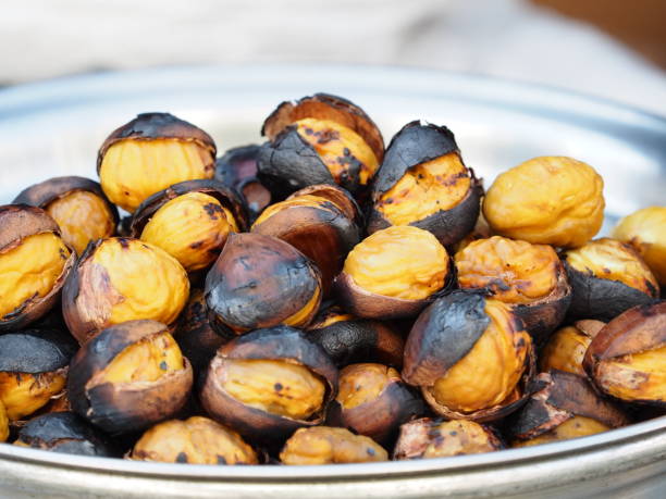 istock Chestnuts in the Basket 1181464655