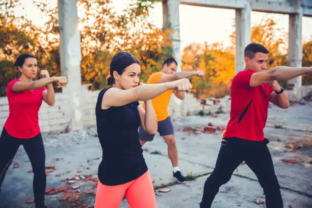 Kickboxing Class outdoor