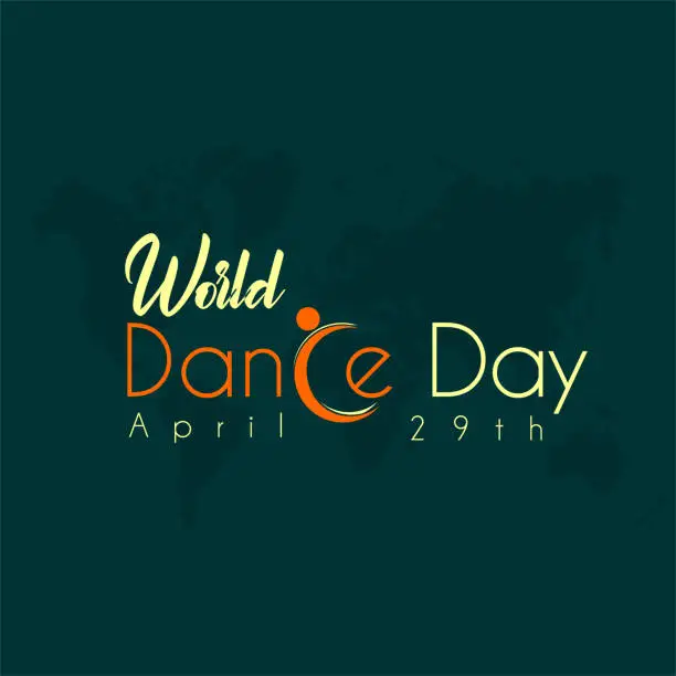 Vector illustration of World Dance Day