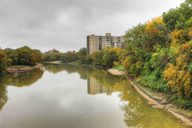 istock Assiniboine River view in Winnipeg, Manitoba 1181472895