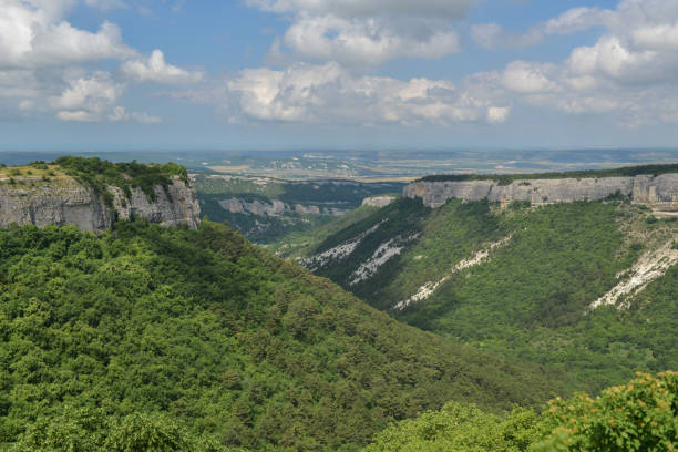 istock panorama on the Crimean mountains 1181480020