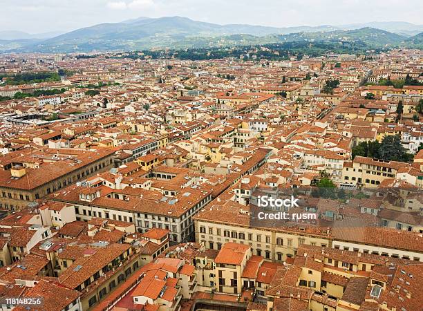 Florence - Fotografias de stock e mais imagens de Acima - Acima, Ao Ar Livre, Arquitetura
