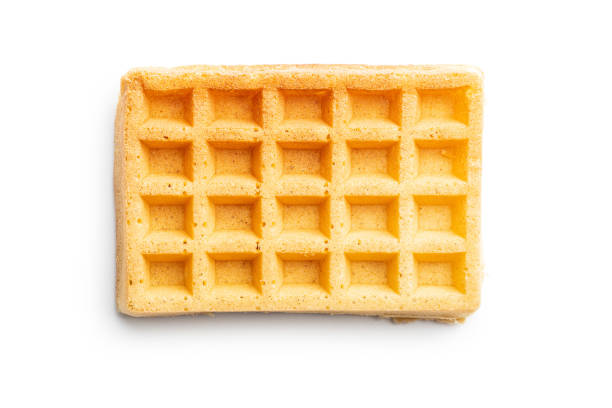 istock Tasty sweet waffles. 1181483283