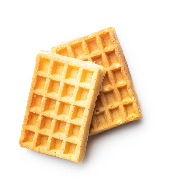 istock Tasty sweet waffles. 1181483291