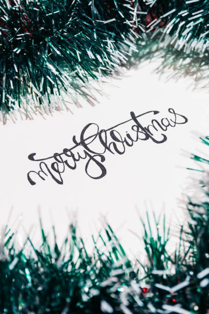 istock Merry Christmas greeting card 1181493591