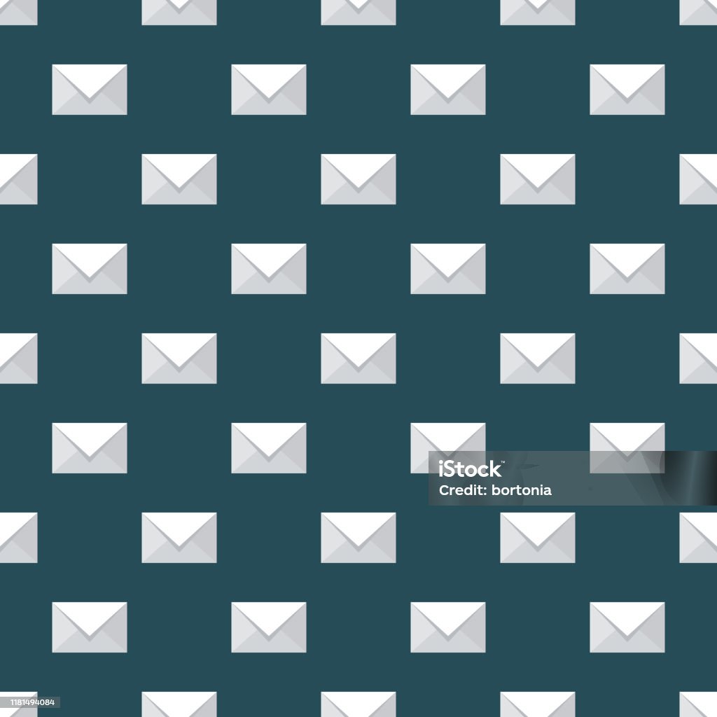 Sign Pattern In Mail Mail Customer Service Pattern Stock Illustration - Download Image Now ...