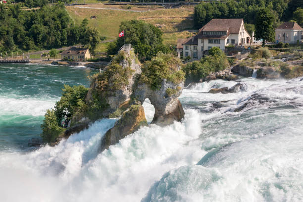 istock Rhine Falls is the largest waterfall in Schaffhausen 1181495253