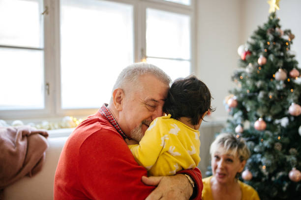 istock First Christmas with our granddaughter 1181504215