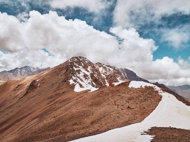 istock Snow covered High Atlas mountain pass 1181515384