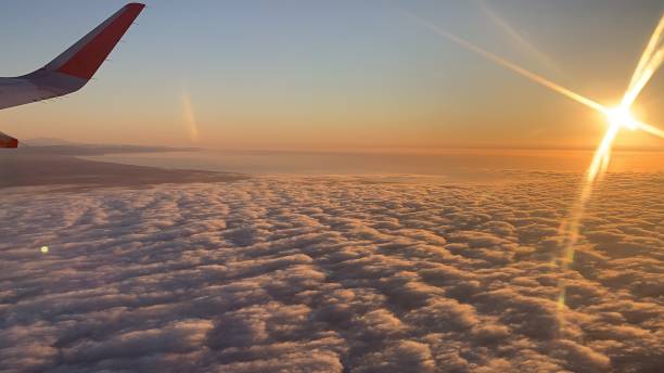 vista del avión 2 - xero fotografías e imágenes de stock