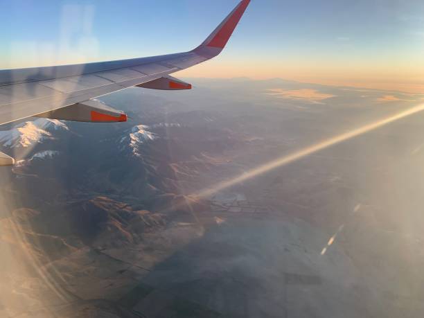 vista del avión 4 - xero fotografías e imágenes de stock