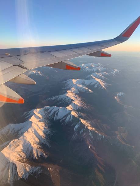 vista del avión 5 - xero fotografías e imágenes de stock