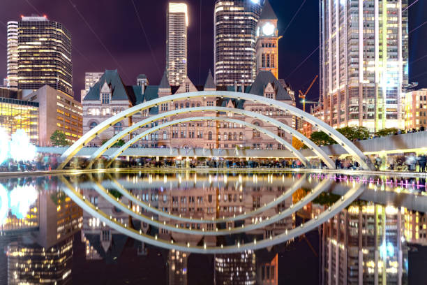 istock Toronto City Hall and Nathan Phillips Square, Ontario, Canada 1181520380