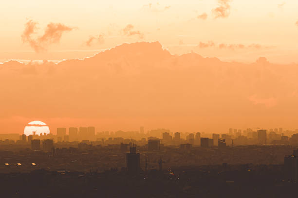 istock City silhouette from istanbul at sunset. 1181527051