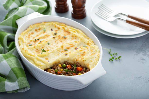 istock Shepherds pie with ground meat and potatoes 1181530768