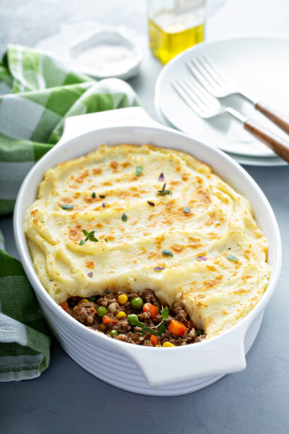 istock Shepherds pie with ground meat and potatoes 1181530769
