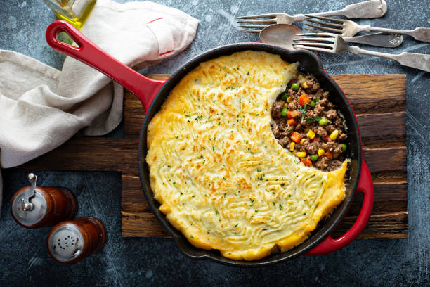 istock Shepherds pie with ground meat and potatoes 1181530772