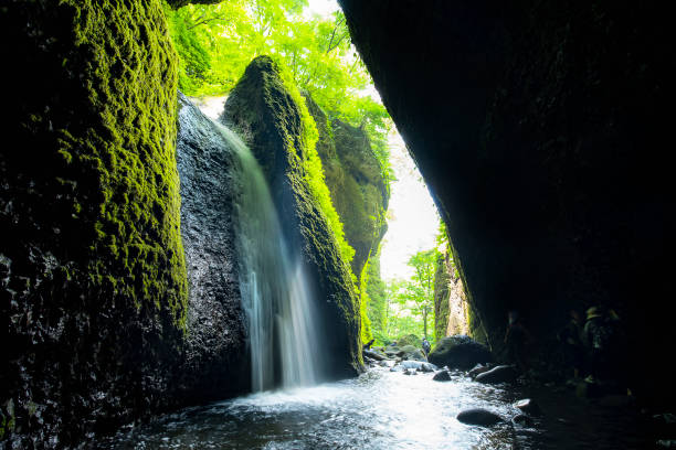 istock siwagara waterfall in hyogo japan 1181530959