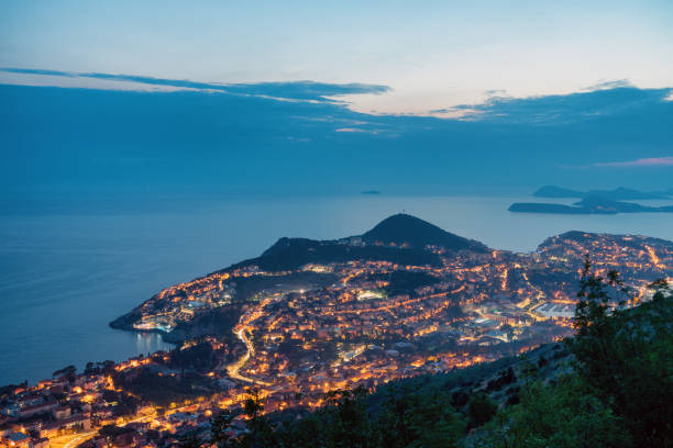 istock Sunset in Dubrovnik, Croatia 1181535396