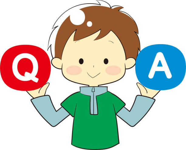 istock Illustration of Q & A icon and person 1181537319