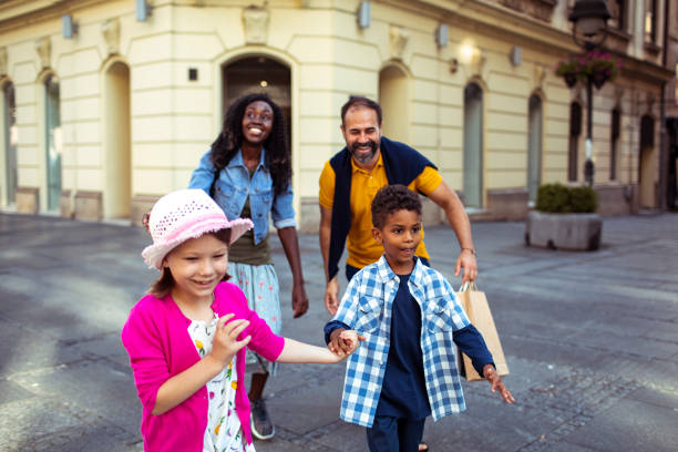 istock Family out Shopping 1181540444