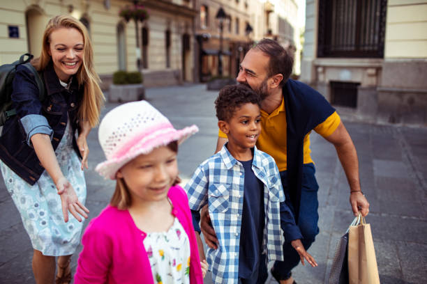 istock Family Shopping 1181544603