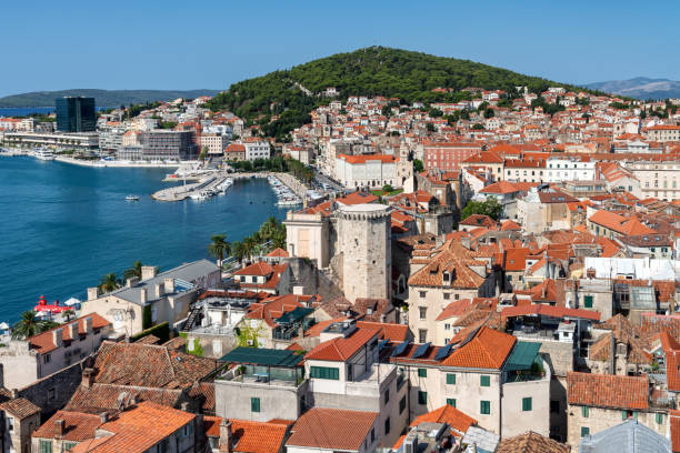 istock Historic old city of Split, Croatia 1181548044