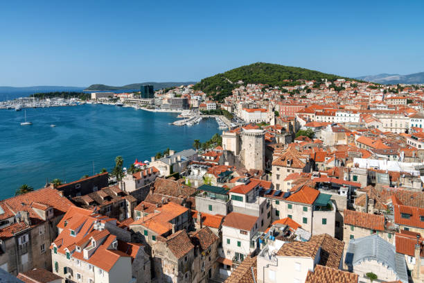 istock Historic old city of Split, Croatia 1181548109