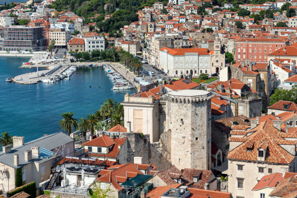 istock Historic old city of Split, Croatia 1181548651