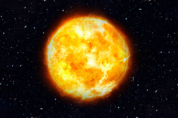 istock Sun in the outer space. Elements of this image furnished by NASA 1181550489