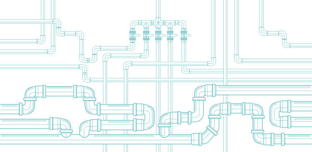 background_2 rur - valve water water pipe pipe stock illustrations