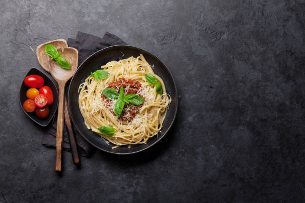 istock Spaghetti bolognese pasta 1181559501