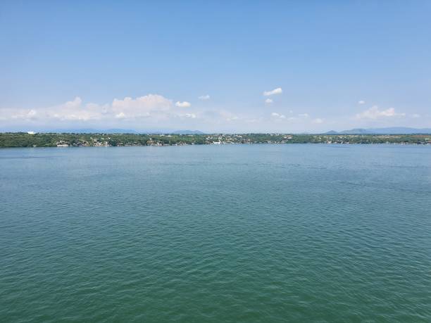 istock Tropical landscape in Tequesquitengo Lagoon, Mexico on a sunny day 1181562857