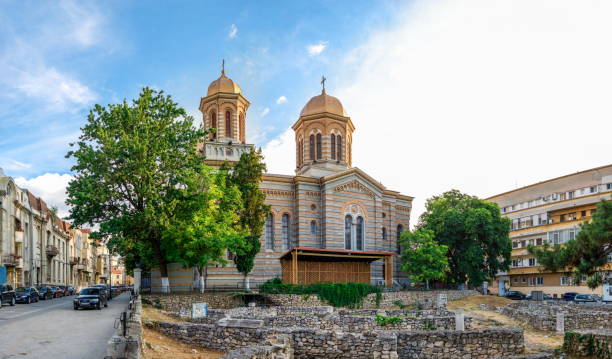 katedra świętych piotra i pawła w konstancy, rumunia - st pauls church zdjęcia i obrazy z banku zdjęć