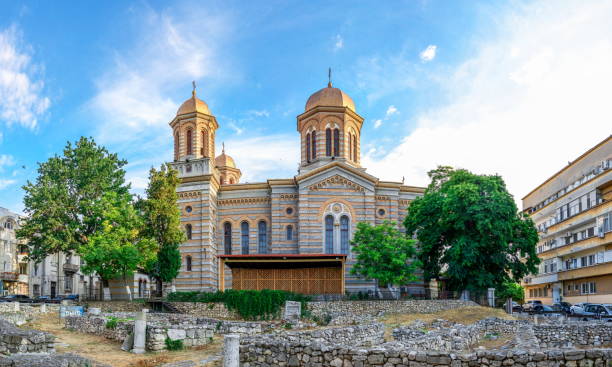 katedra świętych piotra i pawła w konstancy, rumunia - st pauls church zdjęcia i obrazy z banku zdjęć