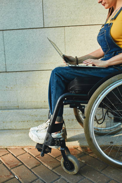 istock woman has never thought that her wheelchair is disadvantage 1181571629