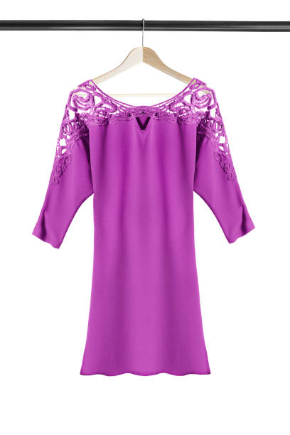istock Dress on hanger isolated 1181571650