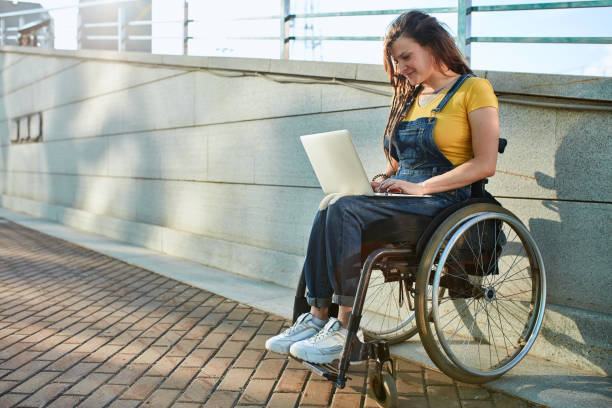 istock good looking girl enjoying working with computer, 1181571716