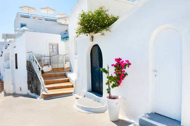 istock Traditional greek architecture on Santorini island, Greece. 1181579441