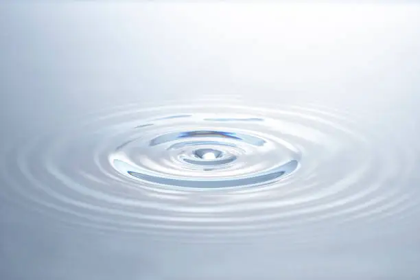 Photo of water ripples