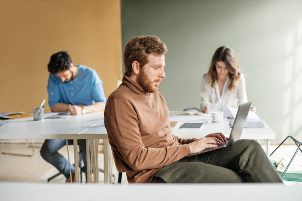 istock Businessman Working at Office 1181585401